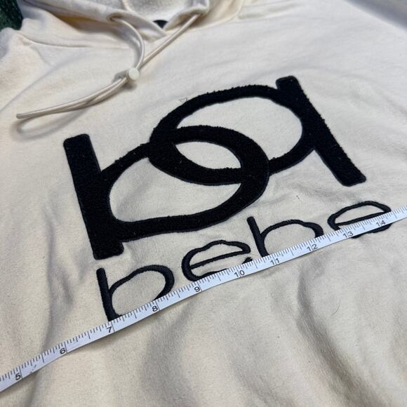 Vintage Y2K Bebe Cropped Hoodie - Picture 4 of 5